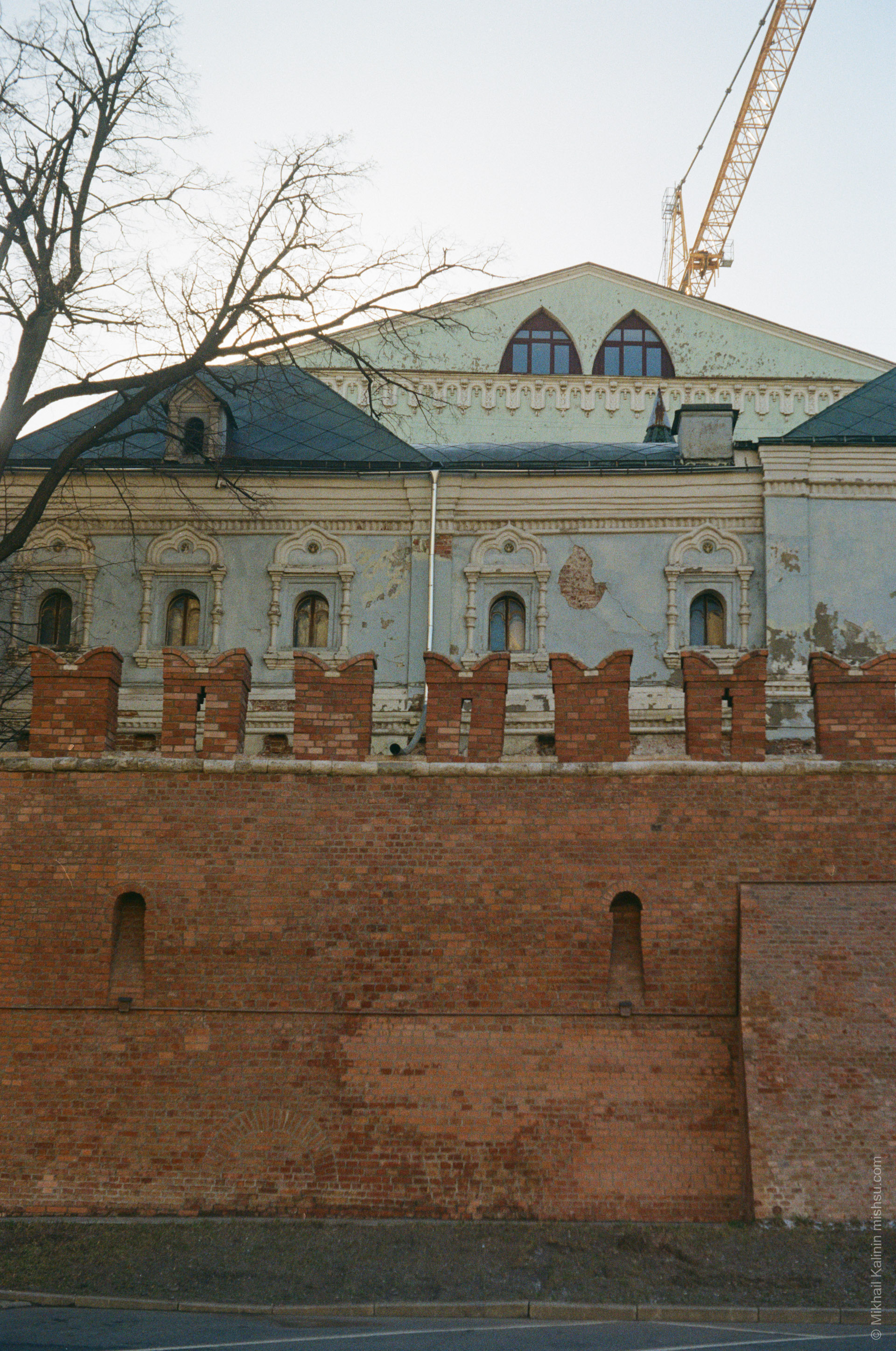 Behind the Kitay-gorod Wall, Moscow