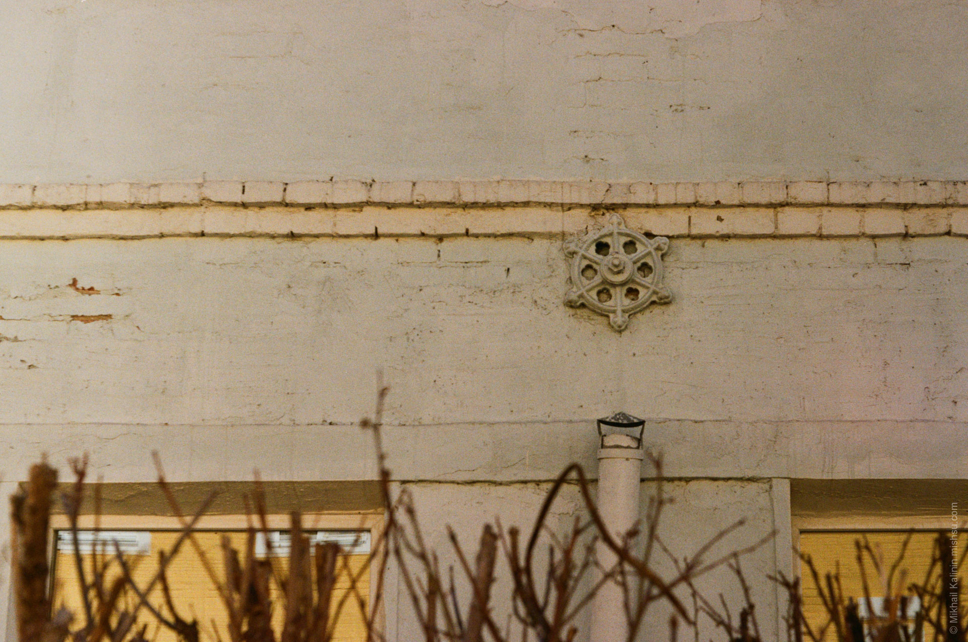 Steering Wheel on The Wall