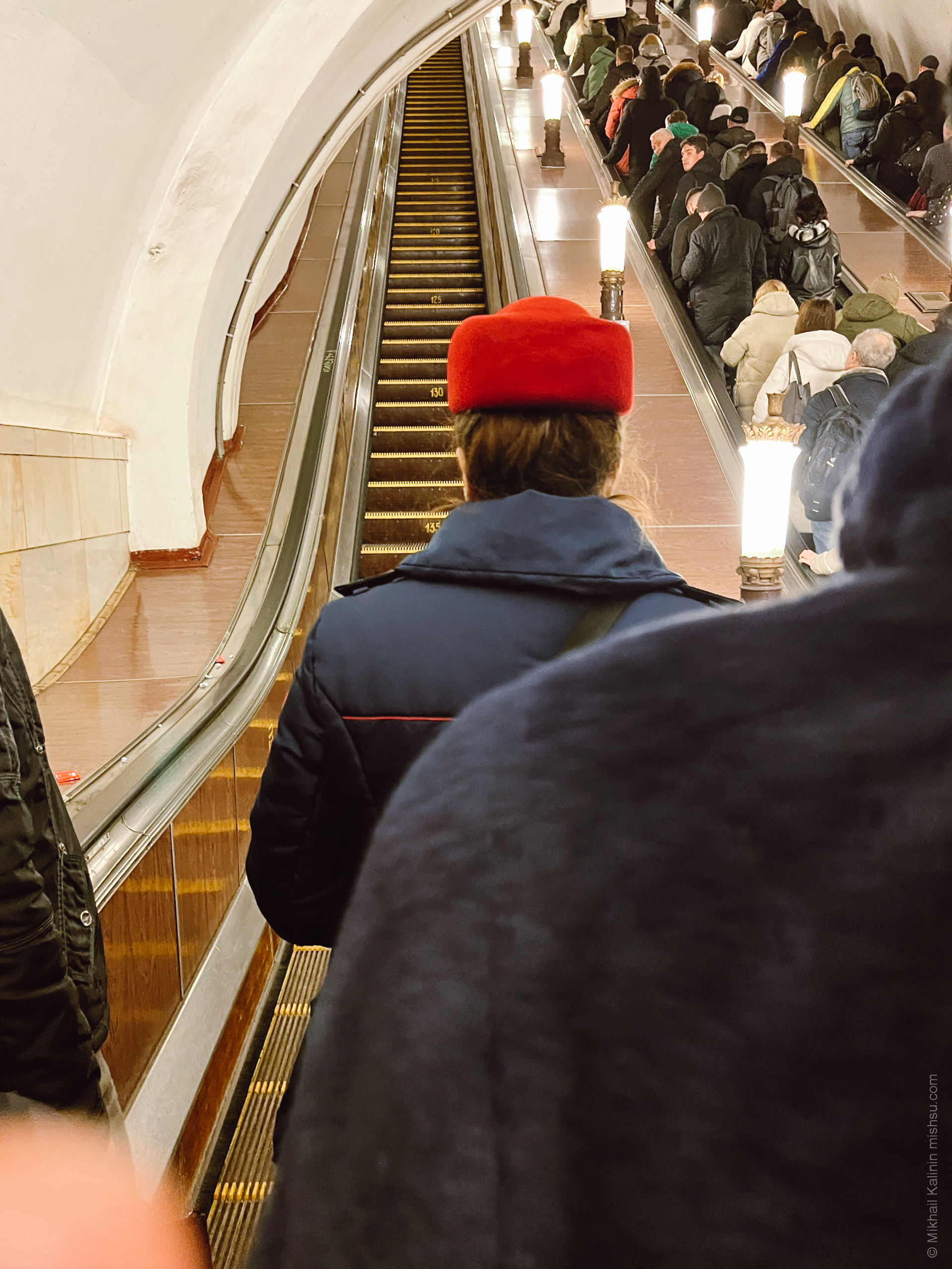 Empty Escalator, Moscow Metro