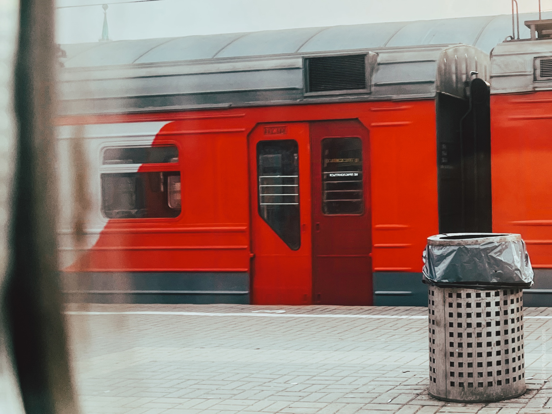 Railway refuse bin, Moscow