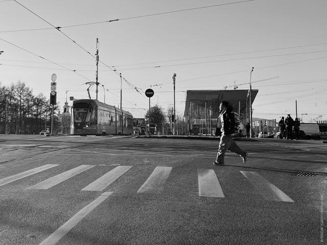Running man, Moscow