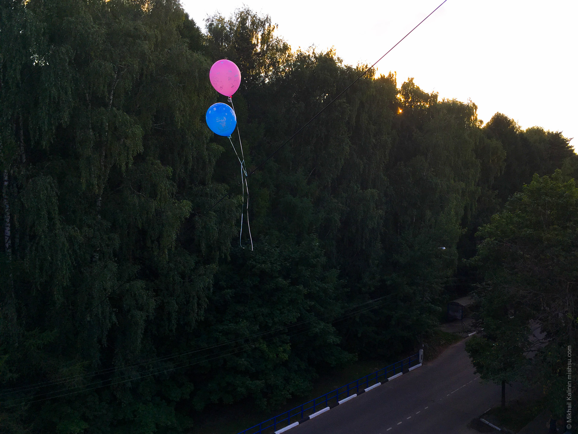 Two baloons